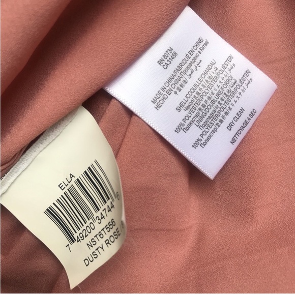 BCBGMaxAzria Sz 4 Ella Tiered Tulle One Shoulder Cocktail Party Dress NWOT - Picture 8 of 8